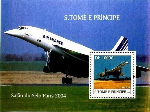 S. TOME & PRINCIPE 2004 - Concorde.