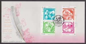 Hong Kong 2005 Andersen Fairy Tales Stamps Set on FDC