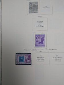 collection on pages Seychelles 1952-77 JO: CV $109