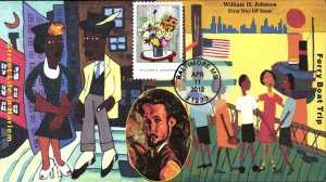 #4653 William H. Johnson S & T FDC