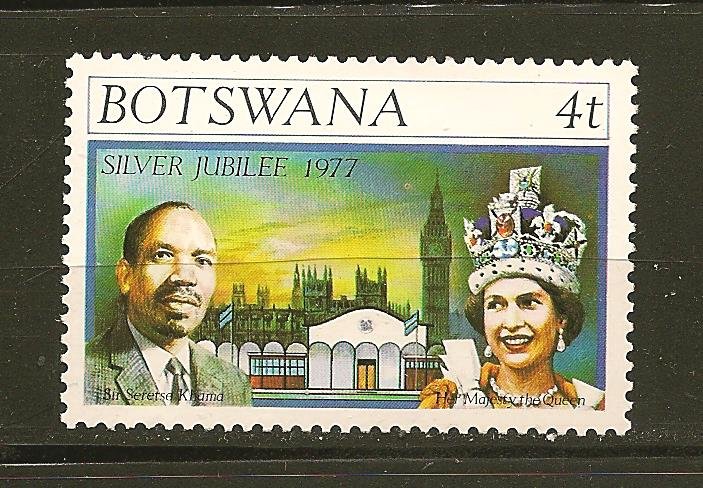 Botswana 179 QEII 1977 Jubilee Mint Hinged