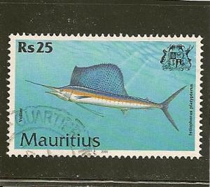 Mauritius   Scott  921  Fish   Used