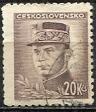 Czechoslovakia; 1946: Sc. # 300A: Used Single Stamp