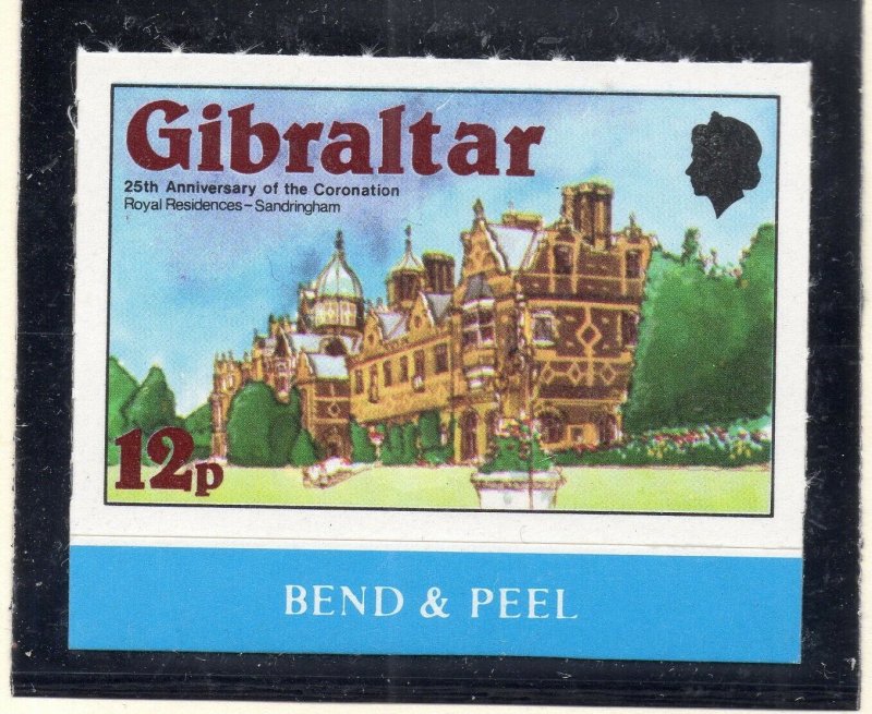 Gibraltar 1978 QEII Early Issue Fine Mint Unmounted 12p. NW-99277