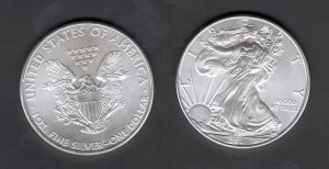 2011 UNITED STATES, USA, US, UNITED STATES, ONE Dollar, 1 Ounce - 1 Onze Silver