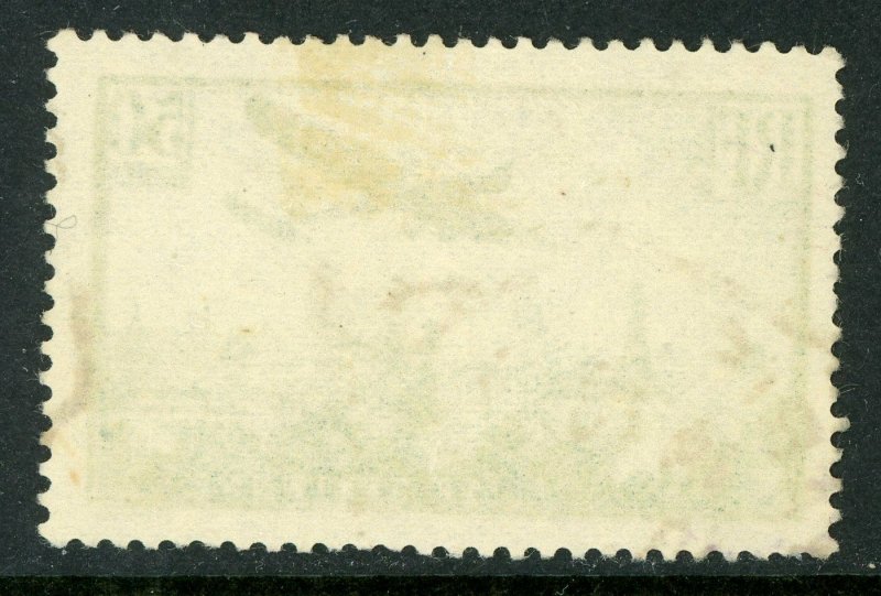 France 1936 Airmail 50 Franc Green SG # 540 VFU P100 ⭐⭐