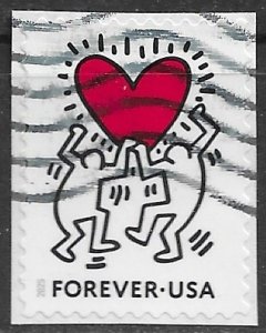 US ~ Scott # 5953 ~ Used on paper ~ Love