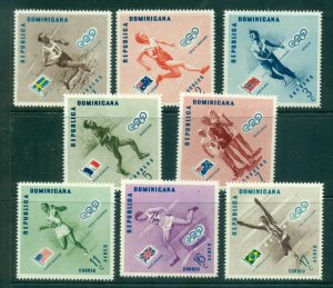 Dominican Republic 1957 Olympic Winners MUH lot35444