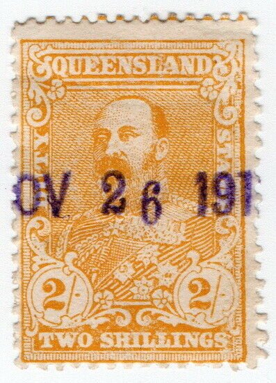 (I.B) Australia - Queensland Revenue : Stamp Duty 2/-