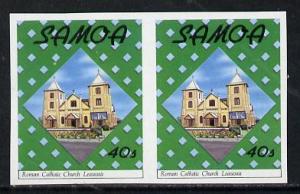 Samoa 1988 Roman Catholic Church (Christmas) 40s unmounte...