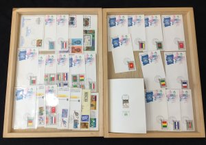 United Nations Covers Cards Flags x 29 UK1036