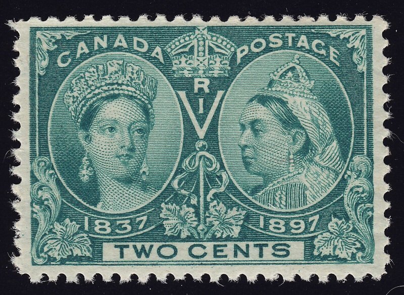 Canada Scott 52 Mint NH OG 1 cent Jubilee  Issue  Lot AC0010 