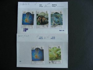 Cayman Islands mint and used collection assembled in sales cards