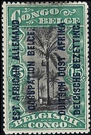 GERMAN EAST AFRICA   #N19 MH (1)