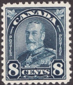 1930 Canada Sc #171 - 8¢ KGVI Arch Leaf Issue - MH Cv $27.50