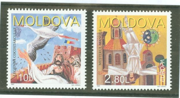 Moldova #236-237 Mint (NH) Single (Complete Set) (Europa)