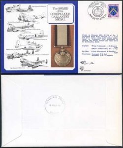 DM9a Award of the Conspicuous Gallantry Medal Signed by French (E)