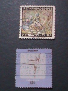 ​CUBA VERY OLD CUBA STAMPS USED-VF WE SHIP TO WORLD WIDE.WE COMBINED SHIPPING