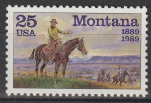 U.S.  Scott# 2401 1989 XF/SUP MNH Montana Statehood