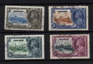 Gibraltar 1935 Silver Jubilee fine CDS used SG114-117 WS37168