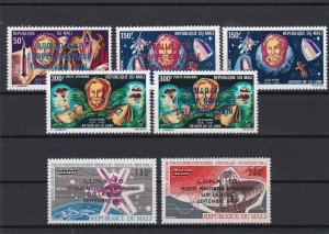 Republic Du Mali Space Exploration Astronauts Mint Never Hinged Stamps Ref 23729