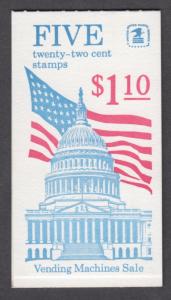 US #2116a - complete mnh booklet  -  BK 144