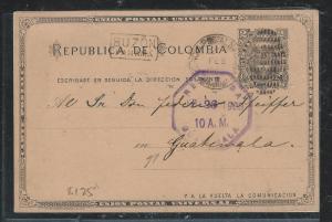 COLOMBIA(PP2706B) 1900  2C PSC   TO GUATEMALA