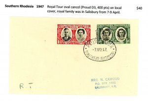 Southern Rhodesia 1947 Cover