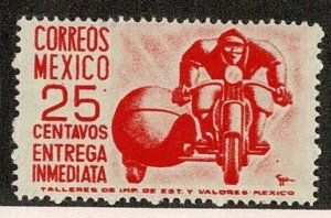 Mexico #E12 MNH 25c motorcycle