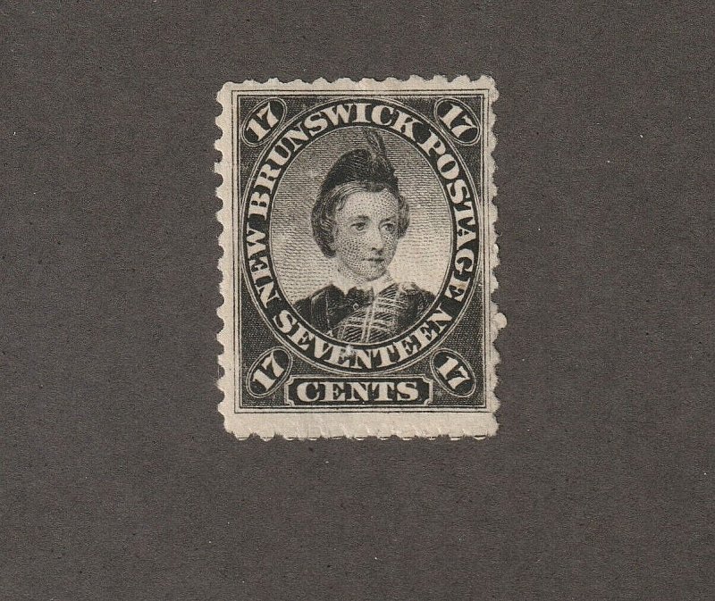 EDSROOM-12167 Canada New Brunswick 11 No Gum 1850-63 Edward VII CV$55