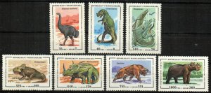 Malagasy Stamp 1174-1180  - Prehistoric animals