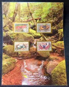 *FREE SHIP Thailand Thai Crabs 1994 Marine Sea Life Crustaceans (stamp) MNH