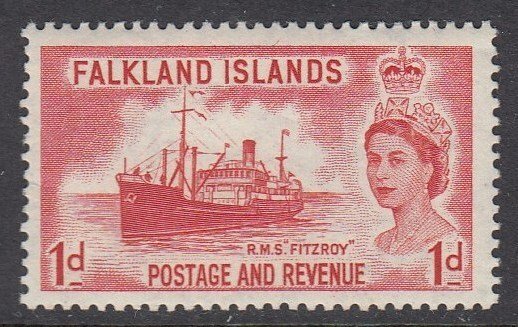 Falkland Islands 123 Freighter mnh