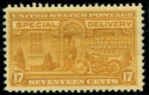 E18 US 17c Special Delivery, used