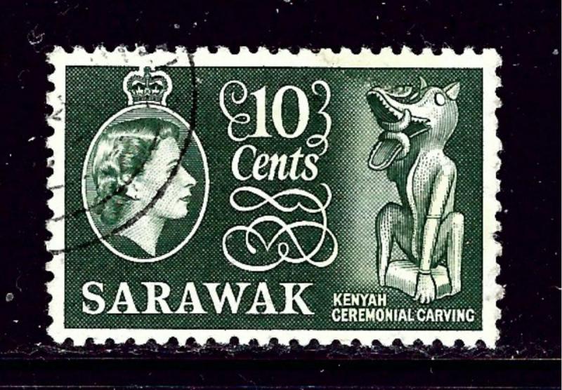 Sarawak 202-06 MH 1957 partial set