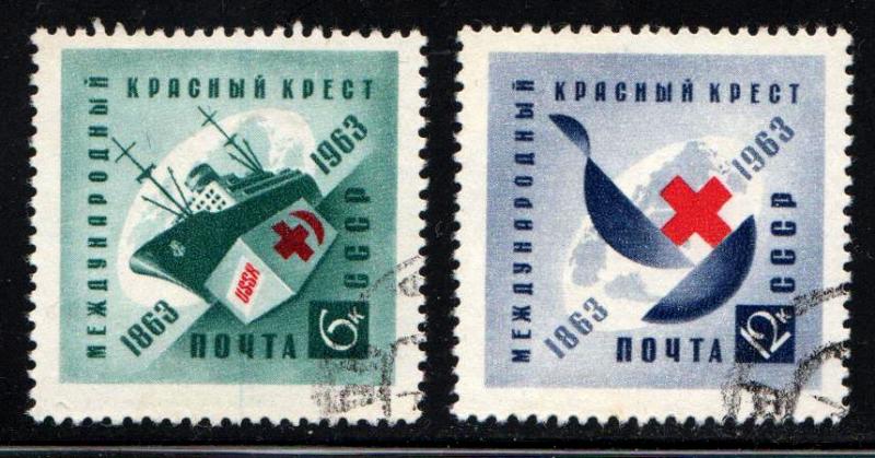 Russia # 2766-67 ~ Cplt Set 2 ~ CTO, Used