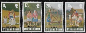 Tristan da Cunha Scott #'s 360 - 363 MH