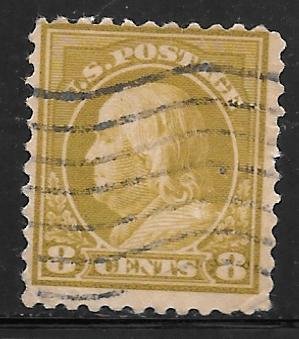 USA 508: 8c Franklin, used, F