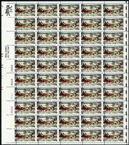 1551, Mint NH 13¢ Misperfed Freaky Sheet of 50 Error Stamps -- Stuart Katz