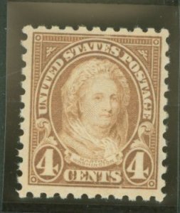 United States #585  Single