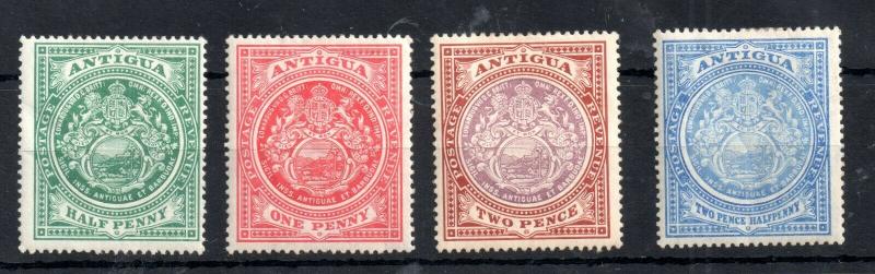 Antigua 1908 KEVII part mint LHM set to 2 1/2d WS12968