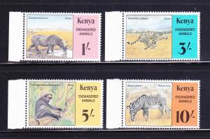 Kenya 355-358 Set MNH Animals