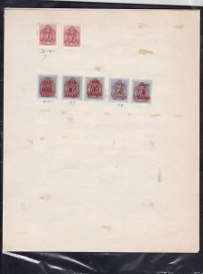 hungary early stamps sheet ref 18136