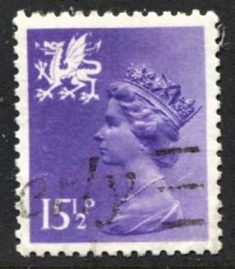 STAMP STATION PERTH Wales #WMH27 QEII Definitive Used 1971-1993