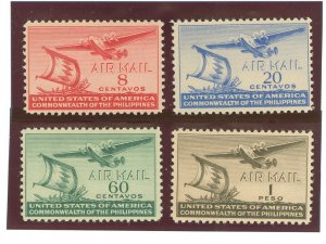 Philippines #C59-62 Mint (NH) Single (Complete Set)