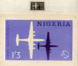 Nigeria 1961 Admission into UPU superb piece of original ...