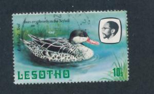 Lesotho 1981 - Scott 327 used - 10s, Birds, Red Billed Teal