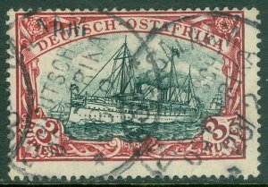 EDW1949SELL : GERMAN EAST AFRICA 1900 Scott #21 Very Fine, Used. Catalog $200.00