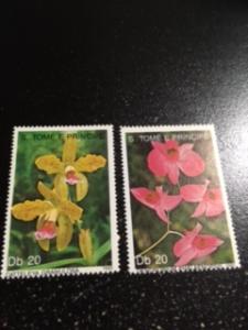 St. Thomas + Prince Islands sc 868,869 MNH