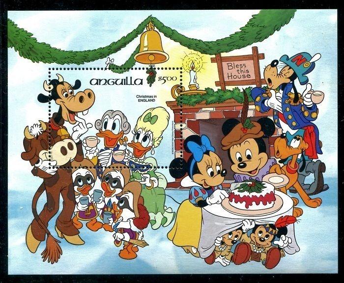 Anguilla 605, MNH, Walt Disney characters 1984 x7754